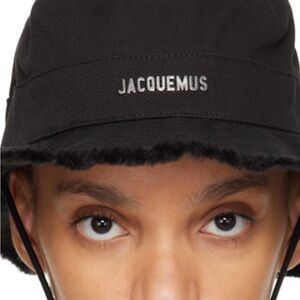 Jacquemus Black Bucket Hat